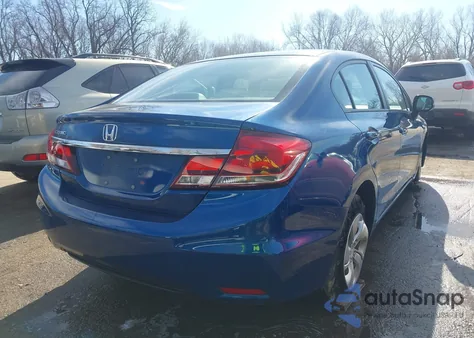 2013 Honda Civic Lx from USA, damaged, VIN 2HGFB2F55DH511743